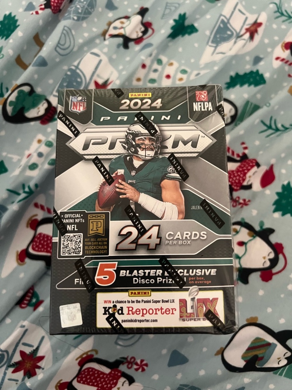 Panini Prizm NFL Blaster Box - Green & Silver